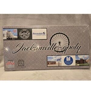 Jacksonville Opoly Board Game‎ Family Fun Strategy Game New Sealed